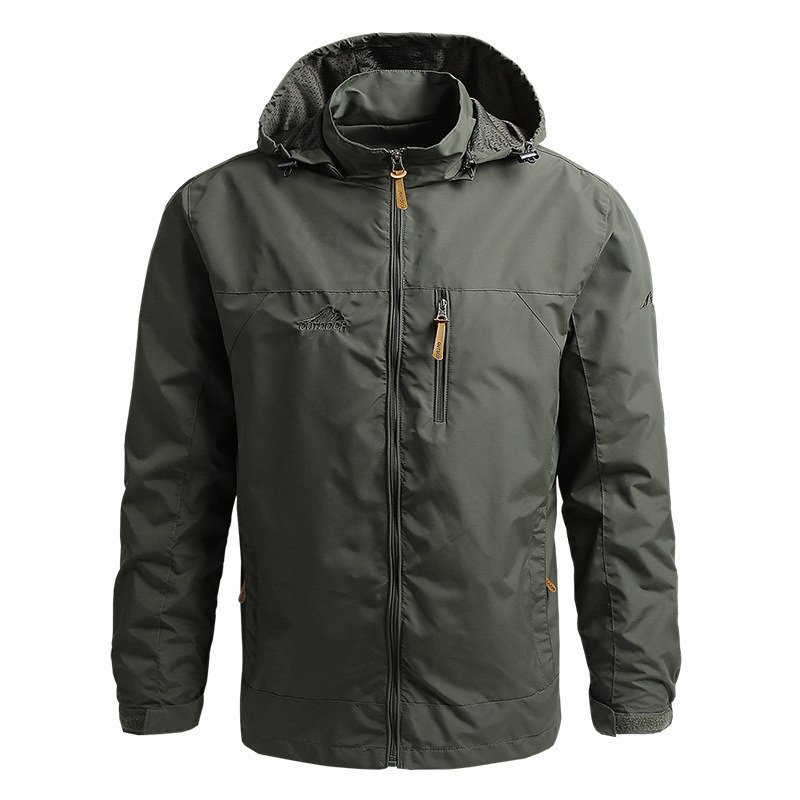 Men Windbreaker Military Field Jackets Outerwear Mens Winter Autumn Waterproof Flight Pilot Coat Hoodie Men Hunting Army Clothes - Verde militar - XXX Men Windbreaker Military Field Jackets Outerwear Mens Winter Autumn Waterproof Flight Pilot Coat Hoodie Men Hunting Army Clothes - Verde militar - XXX