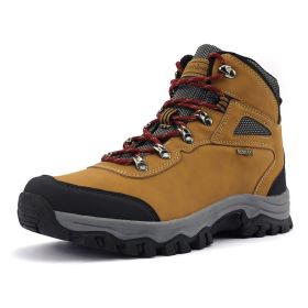 Waterproof Hiking Boots Men Autumn Winter Non-slip Lightweight Breathable Hiking Shoe Outdoor Trekking Hiking Shoes Hunting Shoe - B2025-Y - 41