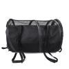 Pet Tube,pet Travel Bag,portable Kennel Pad,pets Foldable Tent Accessory Secure Durable& Washable - black