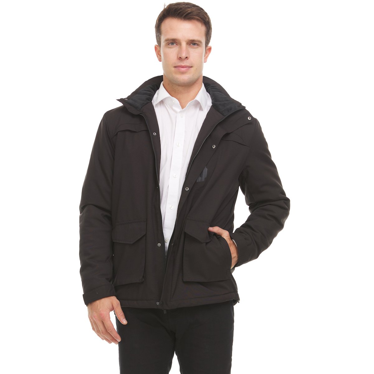 Helios " The Heated Coat" - Black - XXL Helios " The Heated Coat" - Black - XXL