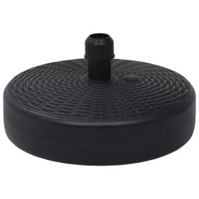 Umbrella Base Sand/Water Filled 6.3 gal Black - Black
