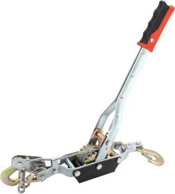 Winch Ratchet Tool, Gear Power Puller,Pulling Boat Marine,Heavy Duty Cable Come Along Tool,Automotive Hoist Winch Puller - 11000 Lbs