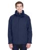 CORE365 88205 Men's Region 3-in-1 Jacket with Fleece Liner - CLASSIC NAVY - 3XL