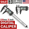 Digital Caliper Electronic Gauge Carbon Fiber Vernier Micrometer Ruler 150mm 6 - default
