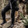 VOTAGOO G3 Combat Pants with Knee Pads Tactical Military Trousers Hunting Multicam Pants for Men Rip-Stop Airsoft Gear - Black - 34