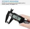 Digital Caliper Electronic Gauge Carbon Fiber Vernier Micrometer Ruler 150mm 6 - default