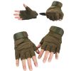 Tactical Gloves Military Combat Gloves with Hard Knuckle for Men Hunting, Shooting, Airsoft, Paintball, Hiking, Camping, Motorcycle Gloves - Large - G