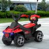 6V Kids Ride-On Electric ATV, 4-Wheeler Quad Car Toy with LED Headlights, Bluetooth - default