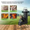 9.44"D x 17"W x 22"H camping rocket stove - as picture