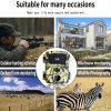 1080 HD Mini Outdoor Hunting Camera With Night Mode For Wildlife Tracking And Home Security - Camouflage