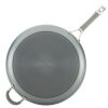 Introducing the 14 Inch Elementum Nonstick Frying Pan/Skillet with Helper Handle in Oyster Gray. - 14''