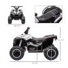 Aosom 12V Kids ATV Quad Car with Forward & Backward Function, Four Wheeler for Kids with Wear-Resistant Wheels, Music, Electric Ride-on ATV for Toddle