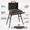 Adventure Ready 22" Griddle with Stand and Adapter Hose - black