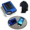 Clip-on Tag Along Solar Charger For Your Smartphone - Light Blue