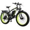 K800 Fat E-Bike - black and green