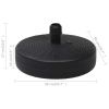 Umbrella Base Sand/Water Filled 6.3 gal Black - Black