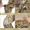 VOTAGOO G3 Combat Pants with Knee Pads Tactical Military Trousers Hunting Multicam Pants for Men Rip-Stop Airsoft Gear - CP - 38