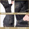 VOTAGOO G3 Combat Pants with Knee Pads Tactical Military Trousers Hunting Multicam Pants for Men Rip-Stop Airsoft Gear - CP BK - 34