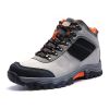 Waterproof Hiking Boots Men Autumn Winter Non-slip Lightweight Breathable Hiking Shoe Outdoor Trekking Hiking Shoes Hunting Shoe - B2024-R - 41