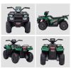 12V Kids ATV Battery-Operated with AUX Port & USB, Kids 4 Wheeler with Tough Wear-Resistant Tread, Electric Four Wheeler Kids Ride on Car Electric Car