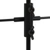 Target Paper Stand with Shooting Papers 30.7"x29.9" Steel - Black