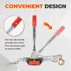 Winch Ratchet Tool, Gear Power Puller,Pulling Boat Marine,Heavy Duty Cable Come Along Tool,Automotive Hoist Winch Puller - 4400 Lbs