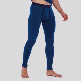 Men's Warm Pants With Graphene Thickening (Option: Black-2XL)